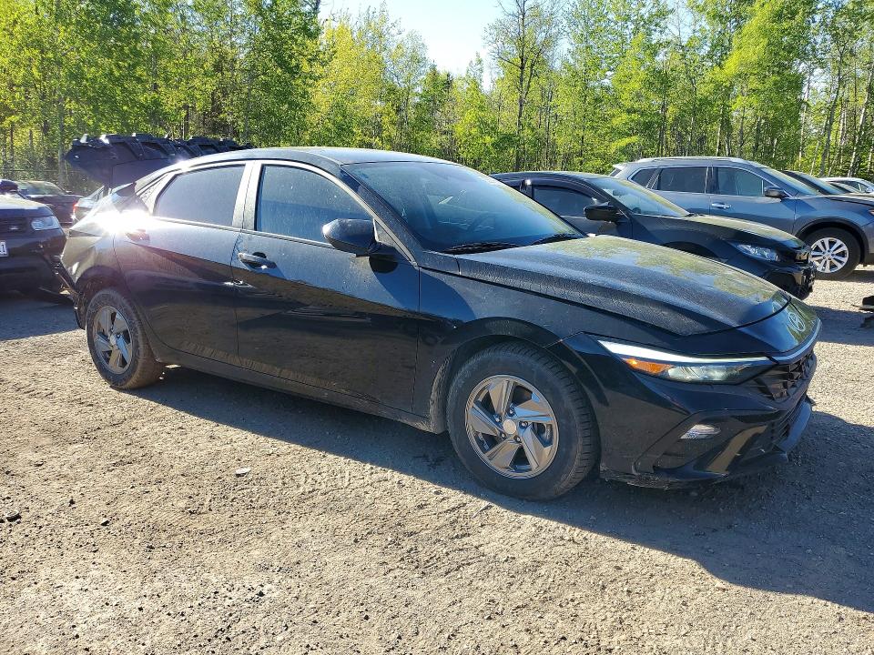 2025 Hyundai Elantra VIN KMHLM4DGXSU951877 COPART salvage auction — REAR END, On - Permit Salvage, sold $5,400 on 2026-07-07 (photo 4)