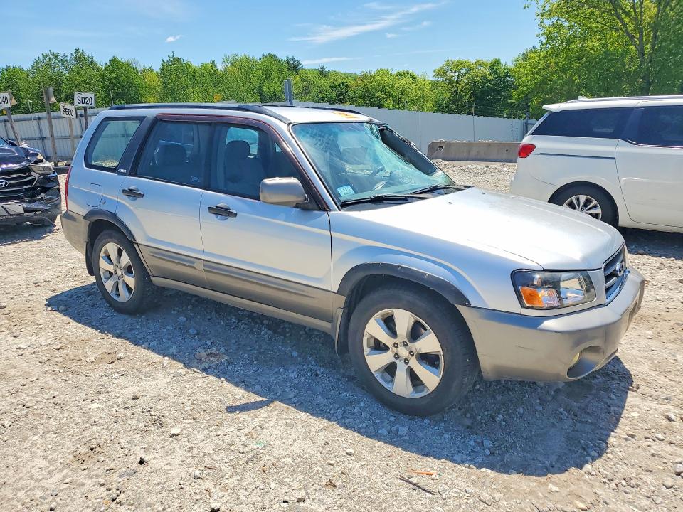 2004 Subaru Forester VIN JF1SG656X4H710217 COPART salvage auction — ROLLOVER, MA - CERT OF TITLE-RECONSTRCTD COLL, sold $375 on 2026-07-08 (photo 4)
