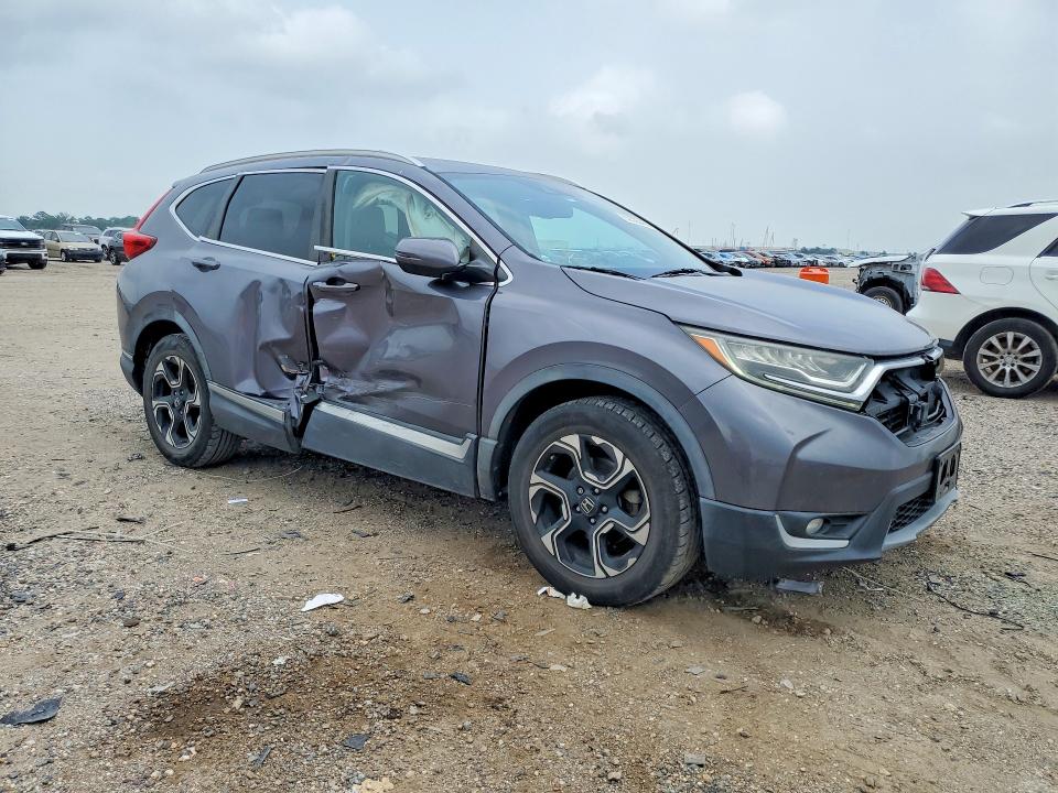 2017 Honda Cr-v VIN 7FARW1H9XHE035340 COPART salvage auction — SIDE, Tx - Salvage Vehicle Title, sold $5,400 on 2026-07-23 (photo 4)