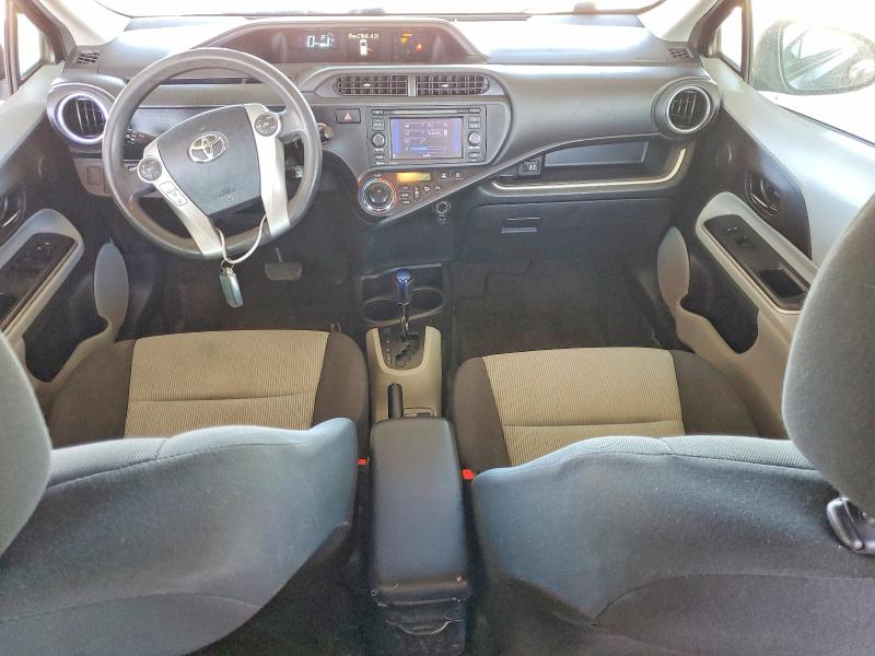 2014 Toyota Prius VIN JTDKDTB31E1059291 COPART salvage auction — REAR END, CA - SALVAGE CERTIFICATE, sold $1,100 on 2026-07-16 (photo 8)