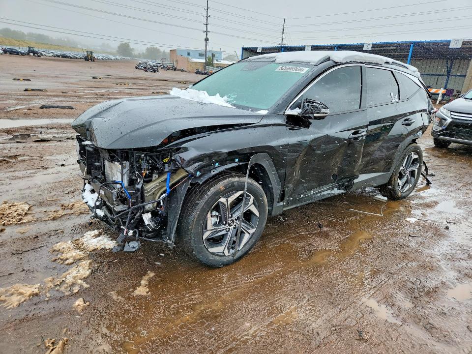 2024 Hyundai Tucson VIN KM8JFDD21RU236342 COPART salvage auction — FRONT END, Co - Salvage Title, sold $3,750 on 2026-07-27 (photo 1)