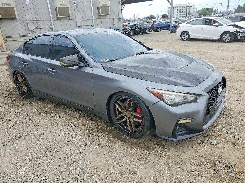 2018 Infiniti VIN JN1FV7AP7JM460561 COPART salvage auction — UNDERCARRIAGE, Ca - Salvage Certificate, sold $3,300 on 2026-07-09 (photo 4)