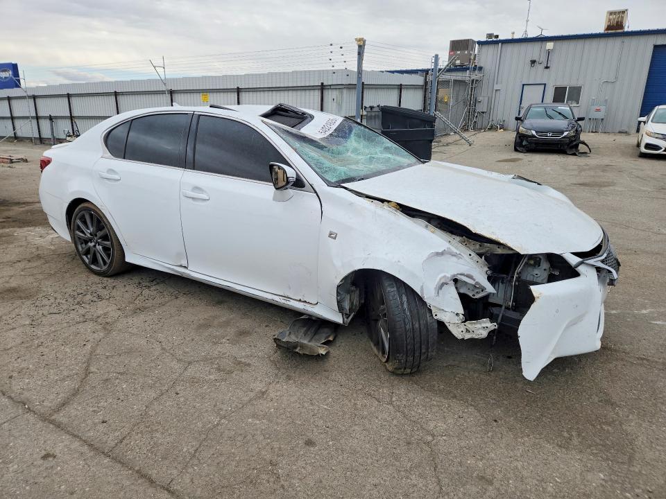 2014 Lexus Gs VIN JTHBE1BL7E5040950 COPART salvage auction — FRONT END, Ca - Salvage Certificate, sold $550 on 2026-07-06 (photo 4)