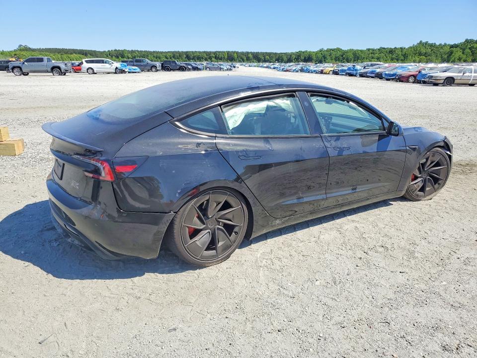 2025 Tesla VIN 5YJ3E1ET4SF036138 COPART salvage auction — FRONT END, Sc - Cert Of Title-Salvage, sold $14,100 on 2026-08-03 (photo 3)