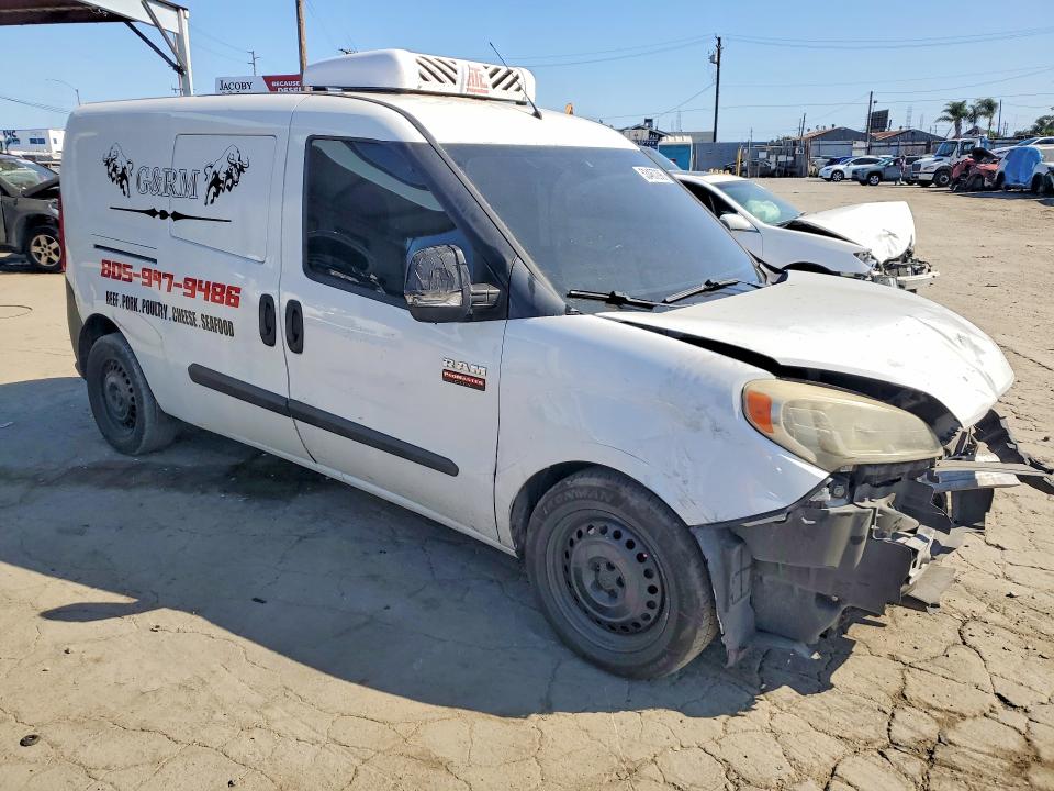 2017 Ram VIN ZFBERFAB0H6D48863 COPART salvage auction — FRONT END, Ca - Salvage Certificate, sold $1,150 on 2026-07-08 (photo 4)