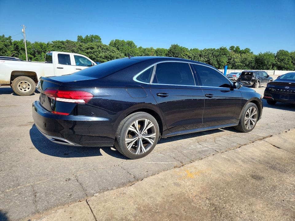 2021 Volkswagen VIN 1VWSA7A33MC011177 COPART salvage auction — HAIL, Ok - Certificate Of Title, sold $8,400 on 2026-07-02 (photo 3)