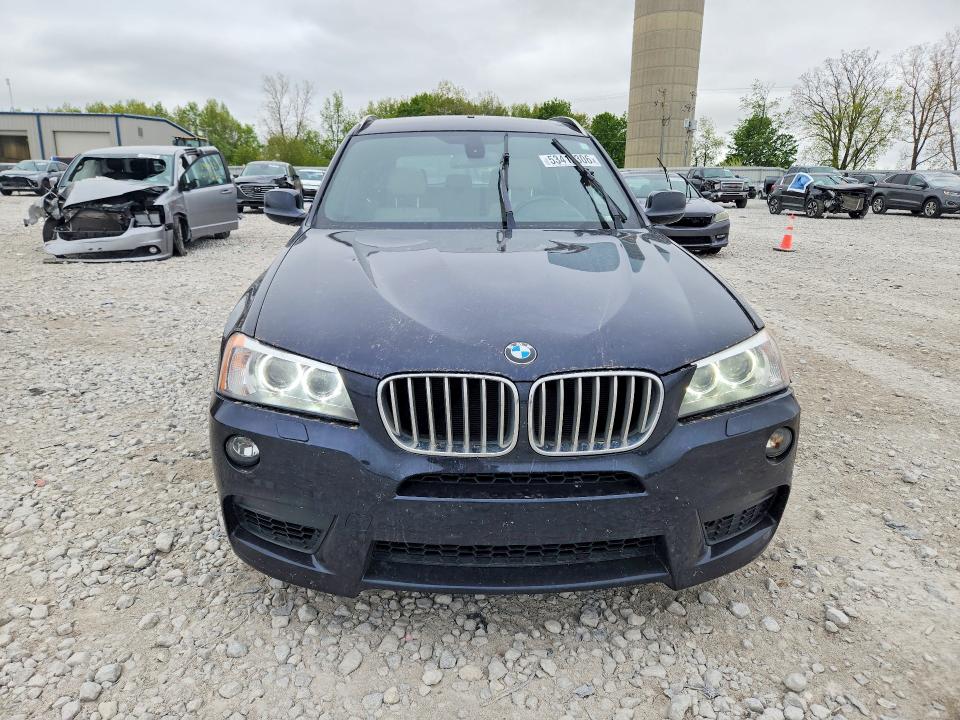 2011 BMW X3 VIN 5UXWX7C53BL732659 COPART salvage auction — FRONT END, Mi - Certificate Of Title, sold $1,300 on 2026-07-09 (photo 5)