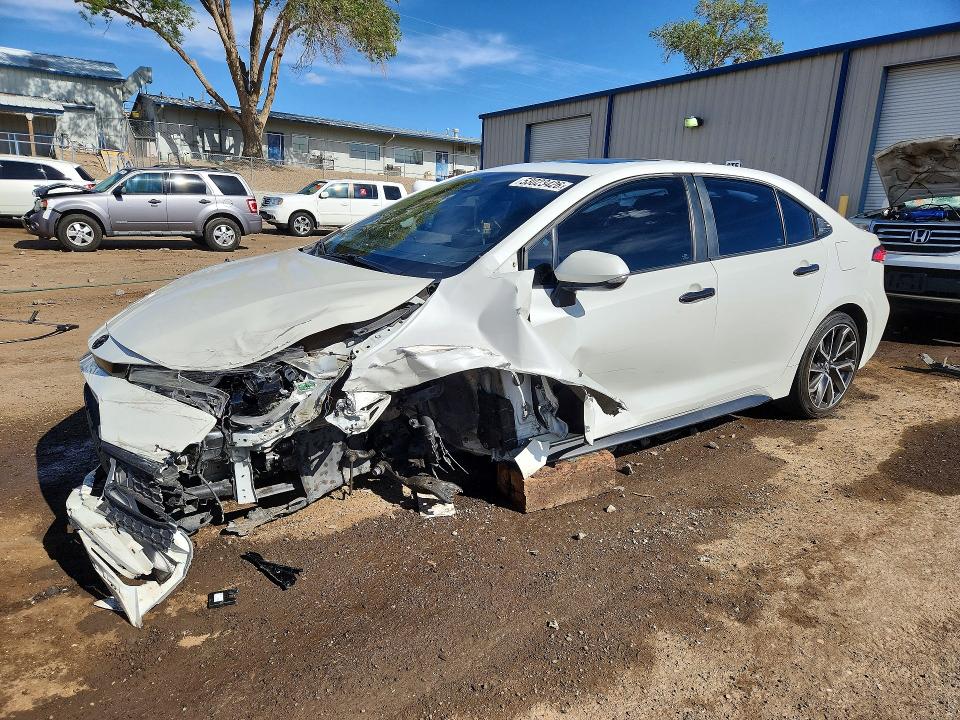 2020 Toyota Corolla VIN 5YFP4RCE5LP034234 COPART salvage auction — FRONT END, Nm - Non-Repairable Vehicle Cert, sold $200 on 2026-07-30 (photo 1)