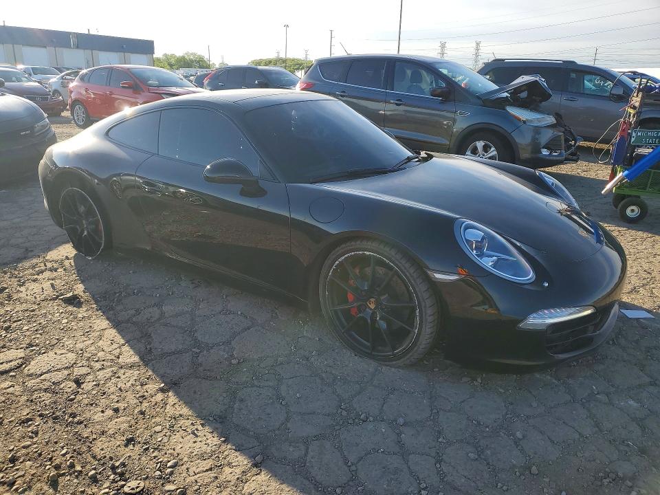 2012 Porsche 911 VIN WP0AB2A95CS120473 COPART salvage auction — FRONT END, MI - CERTIFICATE OF TITLE, sold $51,500 on 2026-07-28 (photo 4)