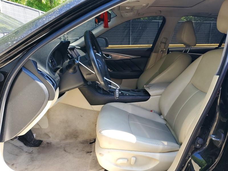 2015 Infiniti Q50 VIN JN1BV7AR2FM417124 COPART salvage auction — FRONT END, Id - Salvage Certificate Of Title, sold $550 on 2026-07-14 (photo 7)