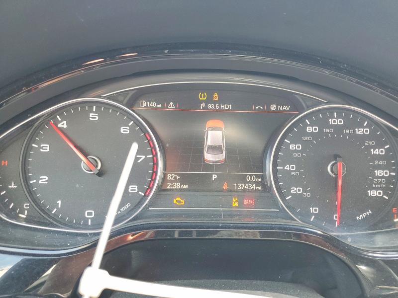 2016 Audi A8 VIN WAU34AFD6GN010477 COPART salvage auction — NORMAL WEAR, Ca - Dis/Dlr/Exp Only Clean Title, sold $5,000 on 2026-07-09 (photo 9)