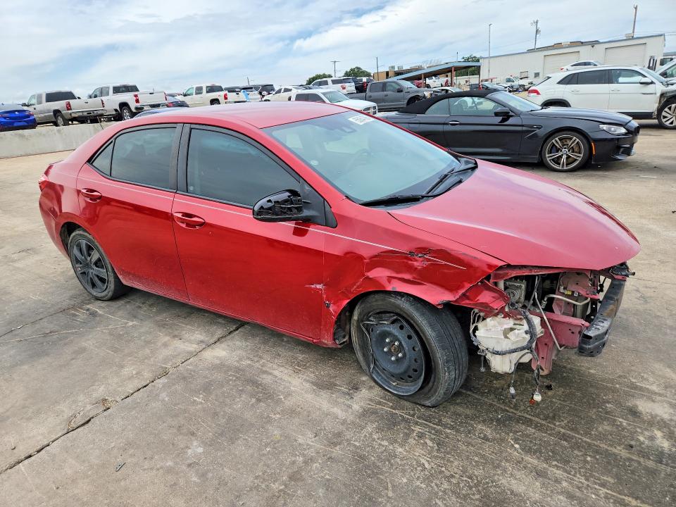 2017 Toyota Corolla VIN 5YFBURHE5HP663728 COPART salvage auction — FRONT END, Tx - Salvage Vehicle Title, sold $3,200 on 2026-07-23 (photo 4)