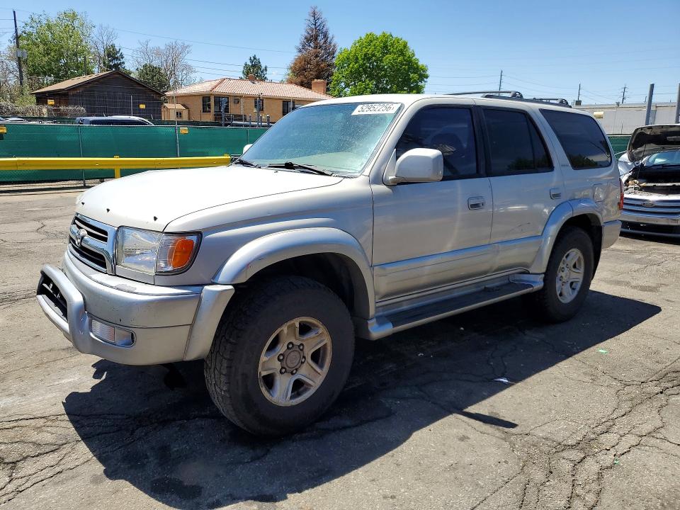 2000 Toyota 4runner VIN JT3HN87R0Y0299626 COPART salvage auction — FRONT END, Co - Public - Salvage Title, sold $2,450 on 2026-07-07 (photo 1)
