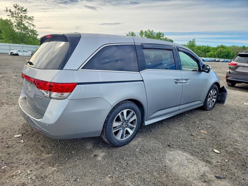 2016 Honda Odyssey VIN 5FNRL5H99GB124424 COPART salvage auction — FRONT END, Ma - Cert Of Title-Reconstrctd Coll, sold $4,250 on 2026-07-22 (photo 3)