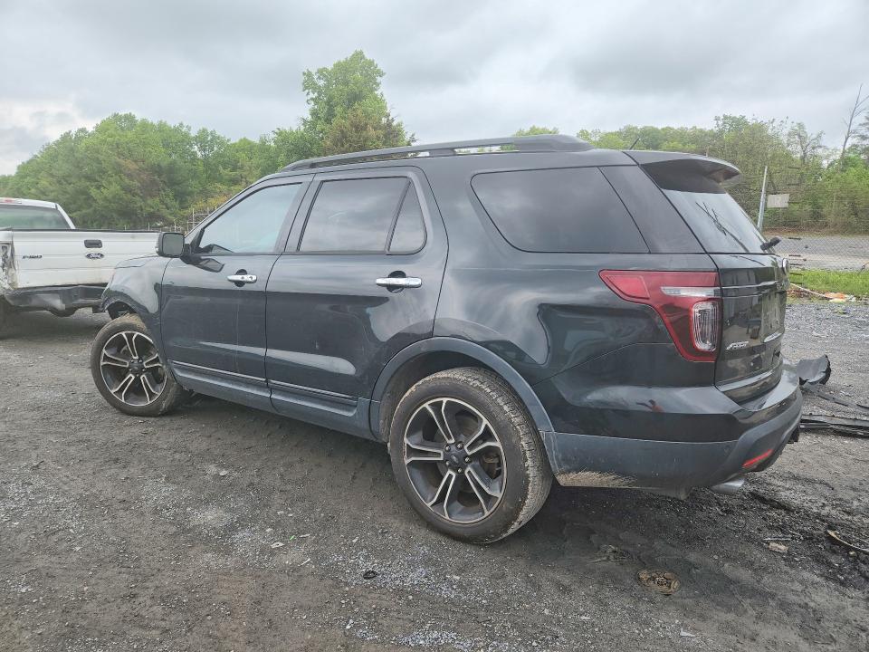 2013 Ford Explorer VIN 1FM5K8GT4DGC09927 COPART salvage auction — FRONT END, Pa - Certificate Of Salvage, sold $900 on 2026-07-02 (photo 2)