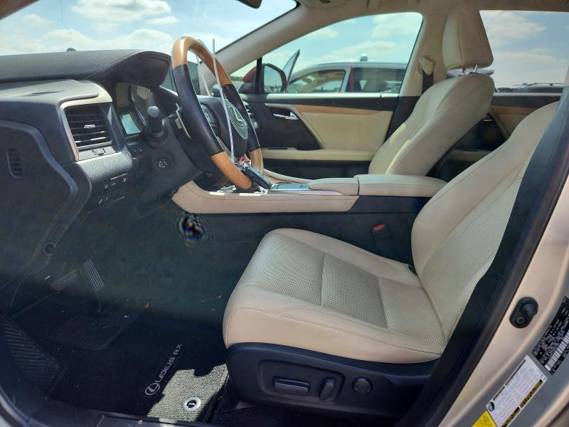 2021 Lexus Rx 450h VIN JTJHGKFA1M2021389 COPART salvage auction — FRONT END, Tx - Cert Of Title-Rebuilt Salvage, sold $11,700 on 2026-07-09 (photo 7)