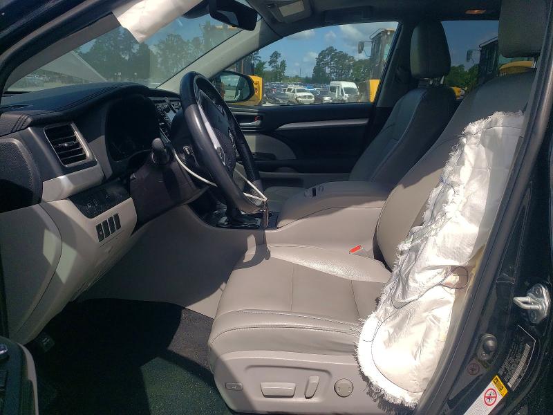 2019 Toyota Highlander VIN 5TDJZRFH5KS593205 COPART salvage auction — SIDE, Nc - Salvage Certificate Of Title, sold $10,500 on 2026-07-16 (photo 7)