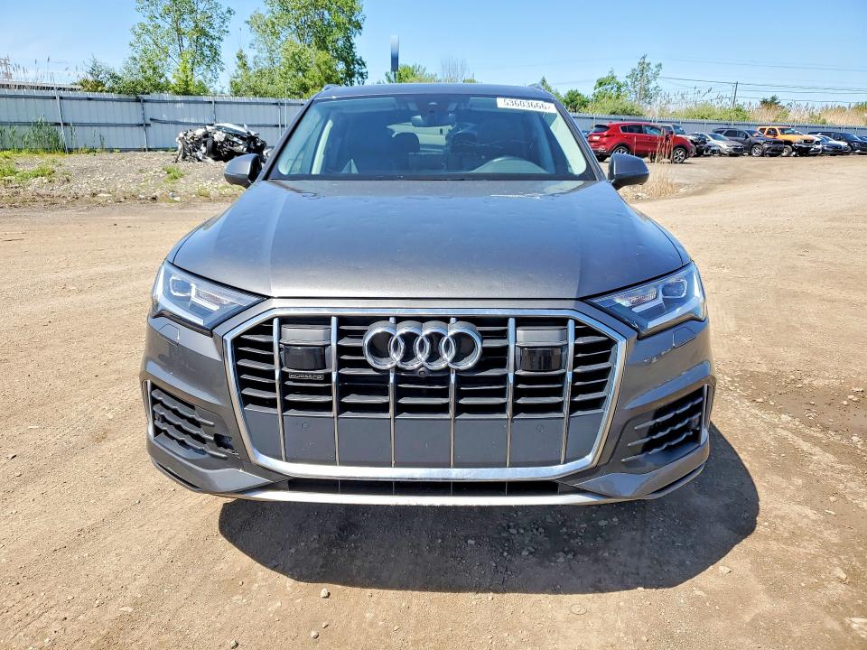 2022 Audi Q7 VIN WA1LXBF79ND021836 COPART salvage auction — HAIL, Oh - Cert Of Title-Salvage, sold $17,300 on 2026-07-13 (photo 5)