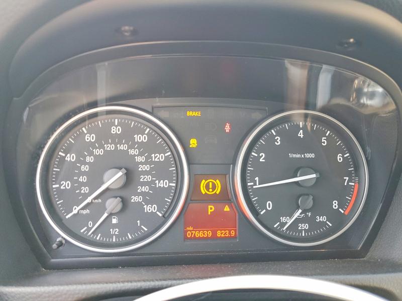 2011 BMW 3 series VIN WBADW7C56BE727484 COPART salvage auction — FRONT END, CA - SALVAGE CERTIFICATE, sold $2,000 on 2026-07-08 (photo 9)