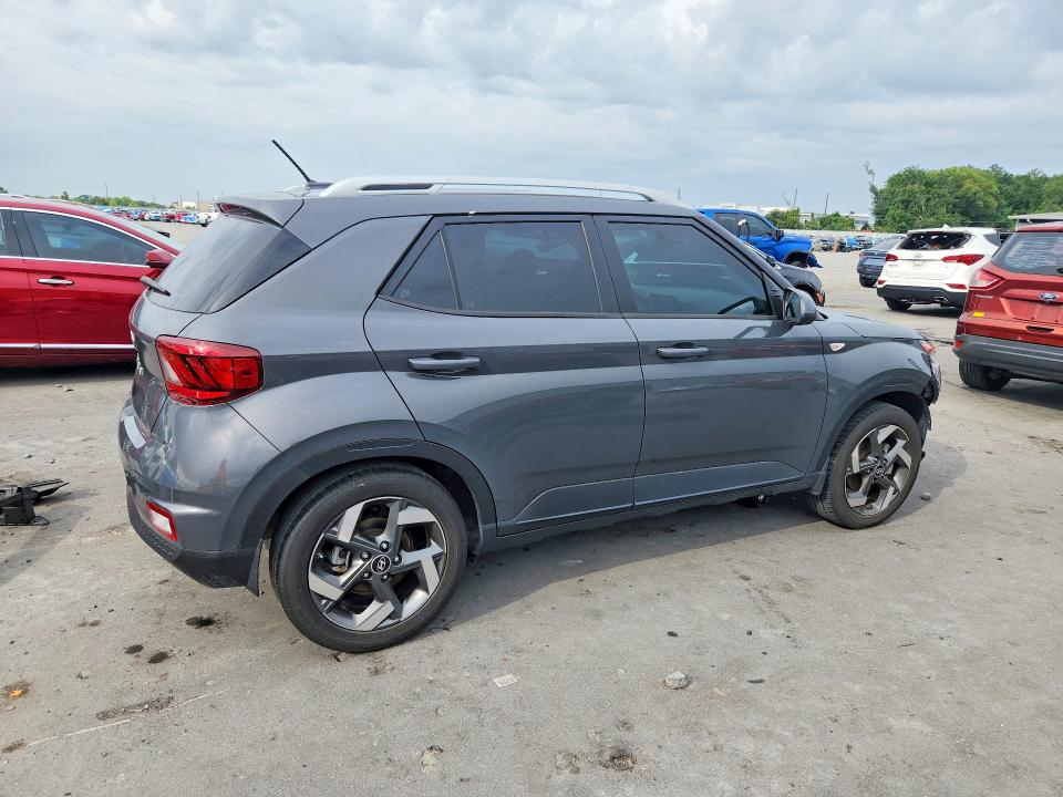 2023 Hyundai Venue VIN KMHRC8A30PU266011 COPART salvage auction — FRONT END, Fl - Certificate Of Destruction, sold $4,800 on 2026-07-06 (photo 3)