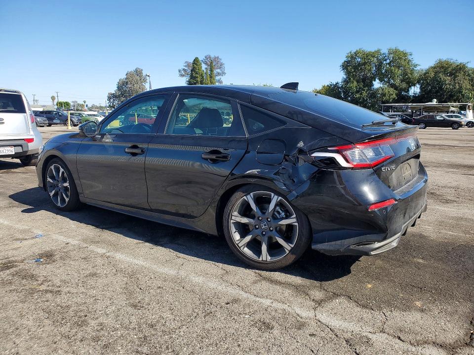 2025 Honda Civic VIN JHMFL4H97SX004308 COPART salvage auction — REAR END, Ca - Salvage Certificate, sold $11,900 on 2026-07-24 (photo 2)