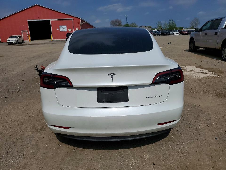 2023 Tesla Model 3 VIN LRW3E1EB2PC851642 COPART salvage auction — UNDERCARRIAGE, On - Permit No Brand - Unfit, sold $10,700 on 2026-07-02 (photo 6)