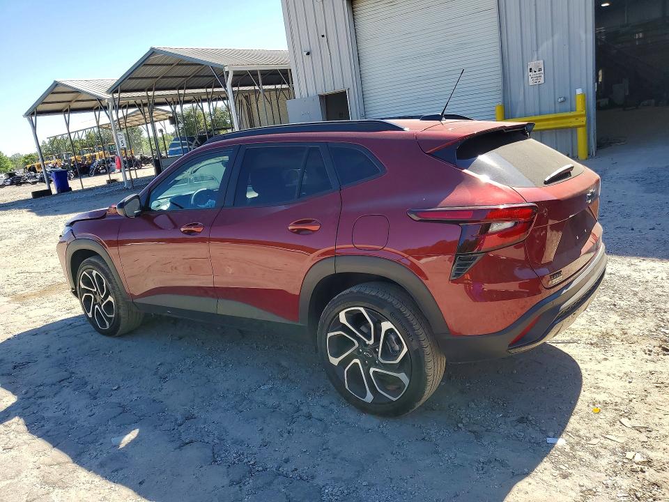 2025 Chevrolet VIN KL77LJEP3SC119189 COPART salvage auction — FRONT END, Ga - Cert Of Title-Salvage, sold $8,400 on 2026-07-31 (photo 2)