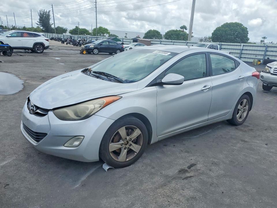 2012 Hyundai VIN KMHDH4AE3CU328761 COPART salvage auction — FRONT END, Fl - Cert Of Title Slvg Rebuildable, sold $1,050 on 2026-07-27 (photo 1)