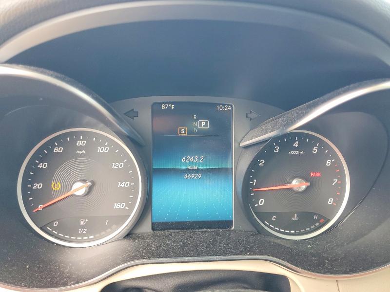2022 Mercedes-benz Glc VIN W1N0G8DB5NG033797 COPART salvage auction — FRONT END, Nc - Salvage Certificate Of Title, sold $8,500 on 2026-07-20 (photo 9)