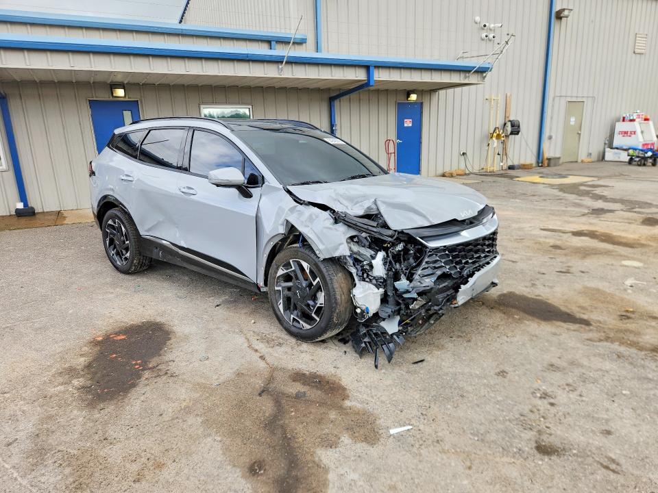 2024 Kia Sportage VIN 5XYK53DF9RG151453 COPART salvage auction — FRONT END, TN - SALVAGE CERTIFICATE, sold $2,250 on 2026-07-28 (photo 4)