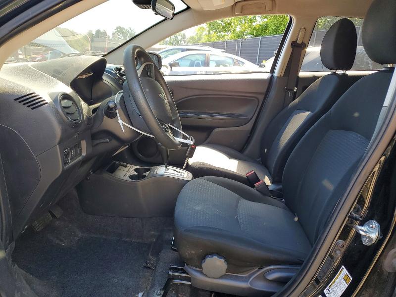 2022 Mitsubishi Mirage VIN ML32FUFJ8NHF09346 COPART salvage auction — REAR END, Md - Cert Of Salvage < 75% Damage, sold $2,950 on 2026-07-28 (photo 7)