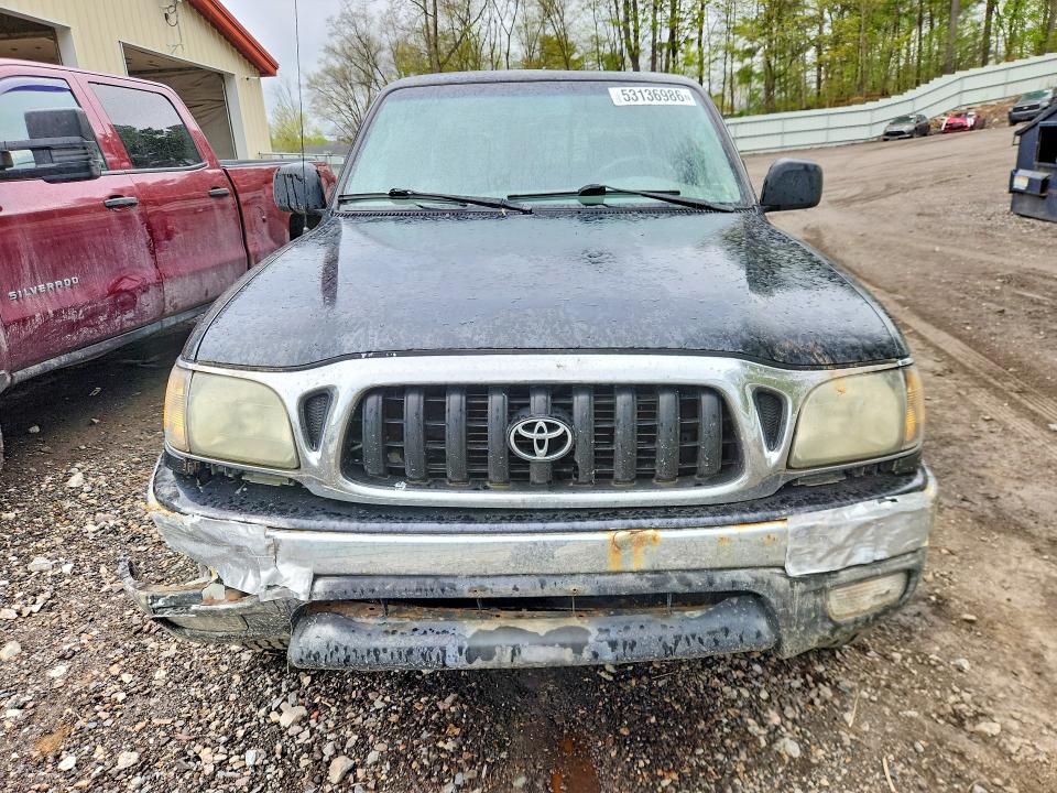 2004 Toyota Tacoma VIN 5TEWN72N24Z374595 COPART salvage auction — FRONT END, VT - CERTIFICATE OF TITLE, sold $200 on 2026-07-13 (photo 5)