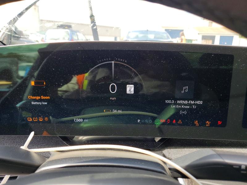 2025 Lucid Air VIN 50EA1TEA4SA020183 COPART salvage auction — FRONT END, Pa - Dealer Only Salvage Title (P), sold $17,700 on 2026-07-28 (photo 9)