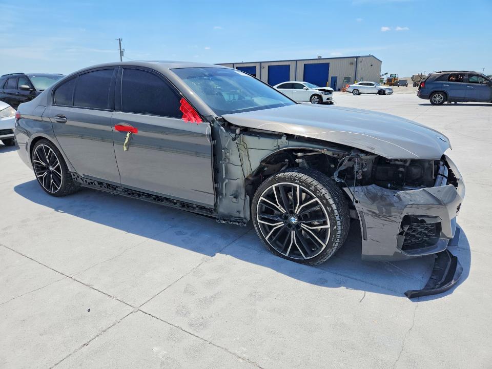 2021 BMW 5er VIN WBA53BJ02MWX11996 COPART salvage auction — FRONT END, Id - Salvage Certificate Of Title, sold $17,200 on 2026-07-24 (photo 4)