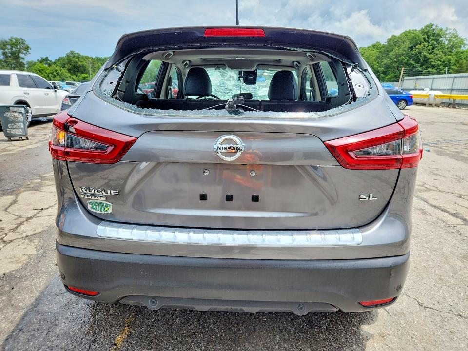2020 Nissan VIN JN1BJ1CV8LW256555 COPART salvage auction — HAIL, MO - SALVAGE CERTIFICATE OF TITLE, sold $2,750 on 2026-07-27 (photo 6)