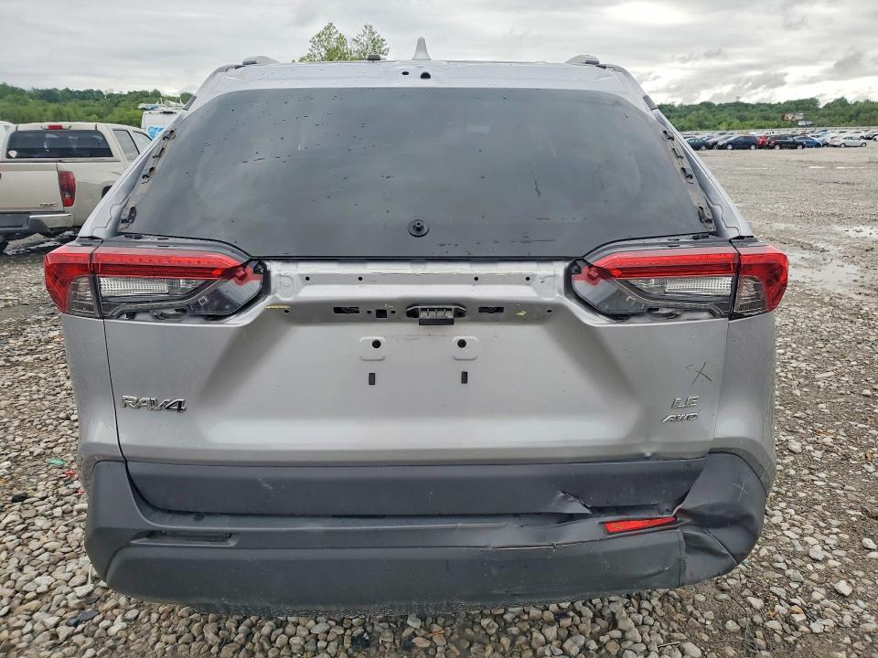 2019 Toyota Rav 4 VIN JTMG1RFVXKD015538 COPART salvage auction — REAR END, Il - Salvage Certificate, sold $10,200 on 2026-07-27 (photo 6)