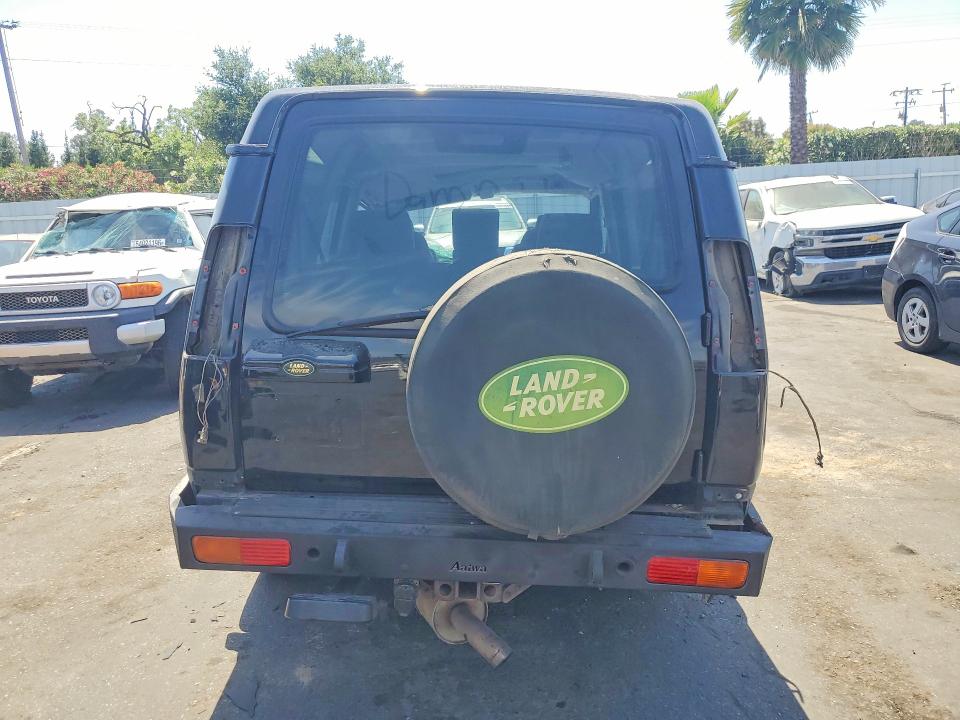 1999 Land rover Discovery VIN SALTY124XXA203020 COPART salvage auction — ROLLOVER, Ca - Salvage Certificate, sold $50 on 2026-07-07 (photo 6)