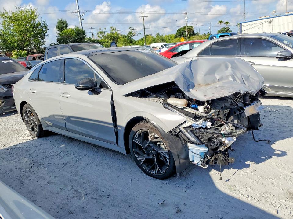 2025 Kia VIN KNAG64J73S5382236 COPART salvage auction — FRONT END, Fl - Cert Of Title Slvg Rebuildable, sold $6,200 on 2026-07-14 (photo 4)