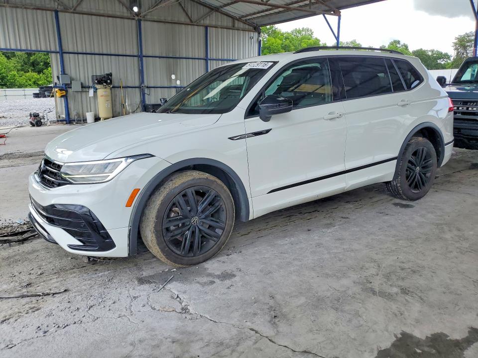 2022 Volkswagen Tiguan VIN 3VVCB7AX1NM170367 COPART salvage auction — FRONT END, Ga - Cert Of Title-Salvage, sold $9,000 on 2026-07-09 (photo 1)