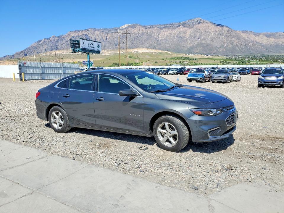 2017 Chevrolet Malibu VIN 1G1ZB5ST6HF288906 COPART salvage auction — FRONT END, Ut - Salvage Certificate, sold $1,400 on 2026-08-03 (photo 4)