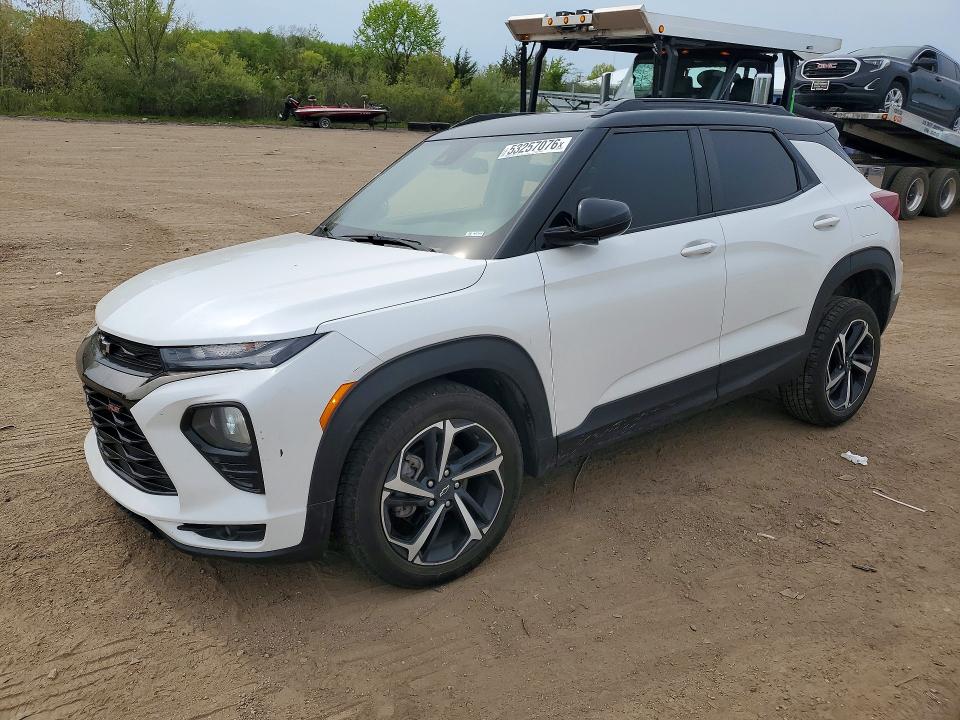 2022 Chevrolet Trailblazer VIN KL79MUSL6NB016397 COPART salvage auction — SIDE, Oh - Cert Of Title-Salvage, sold $5,200 on 2026-07-27 (photo 1)