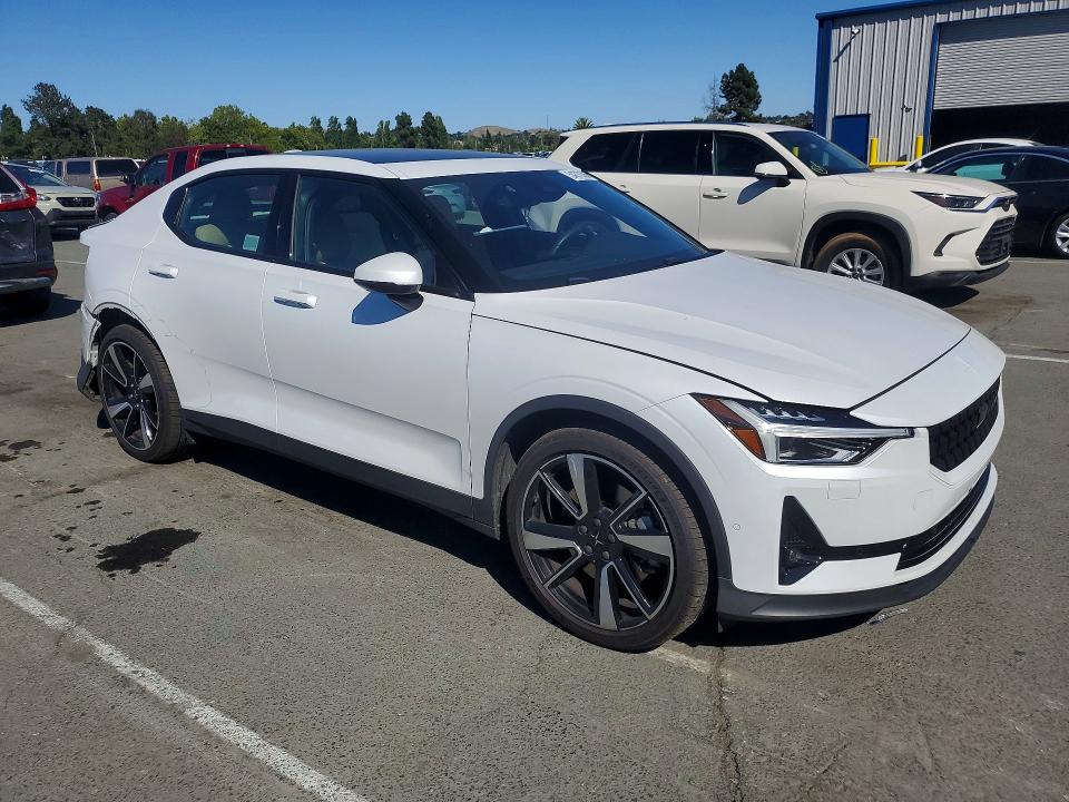 2021 Polestar 2 VIN LPSED3KA5ML018203 COPART salvage auction — REAR END, Ca - Salvage Certificate, sold $7,500 on 2026-07-06 (photo 4)