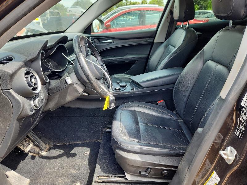 2018 Alfa romeo Stelvio VIN ZASFAKAN0J7C05198 COPART salvage auction — HAIL, Il - Salvage Certificate, sold $3,800 on 2026-07-14 (photo 7)