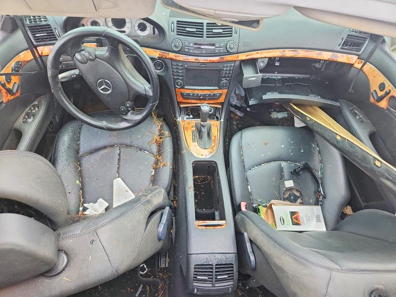 2009 Mercedes-benz E-klasse VIN WDBUF56X09B389160 COPART salvage auction — ROLLOVER, Sc - Cert Of Title-Salvage, sold $175 on 2026-07-06 (photo 8)