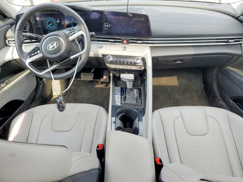2025 Hyundai Elantra VIN KMHLN4DJ9SU175573 COPART salvage auction — REAR END, ON - PERMIT SALVAGE, sold $7,700 on 2026-07-16 (photo 8)