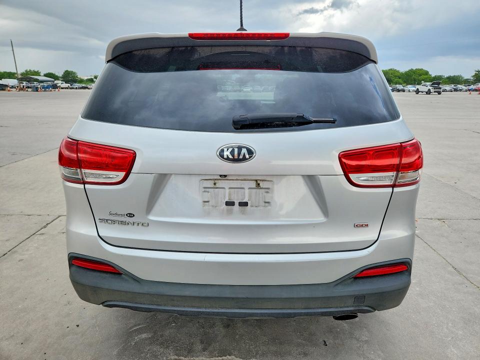 2016 Kia Sorento VIN 5XYPG4A3XGG088196 COPART salvage auction — FRONT END, TX - CERTIFICATE OF TITLE, sold $2,650 on 2026-07-06 (photo 6)