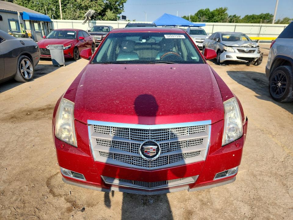 2009 Cadillac Cts VIN 1G6DT57V890125156 COPART salvage auction — FRONT END, Ks - Cert Of Title-Salvage, sold $700 on 2026-07-22 (photo 5)