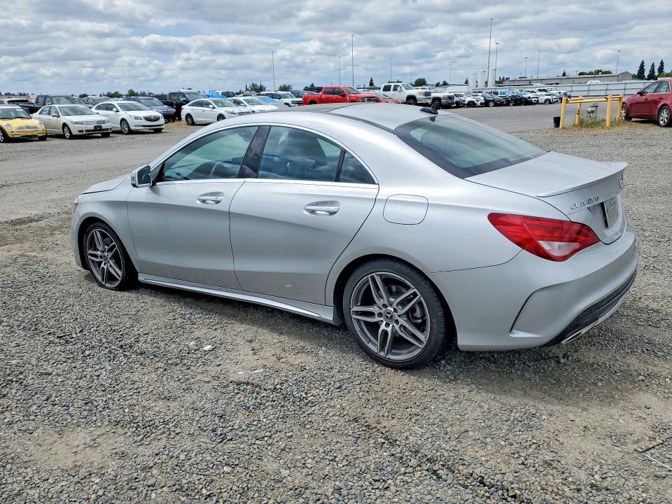 2018 Mercedes-benz Cla-klasse VIN WDDSJ4EB2JN538118 COPART salvage auction — MECHANICAL, Ca - Salvage Certificate, sold $3,300 on 2026-07-14 (photo 2)