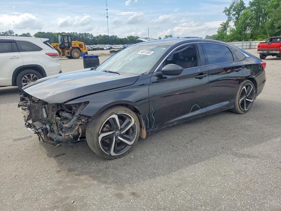 2018 Honda Accord VIN 1HGCV1F31JA077236 COPART salvage auction — FRONT END, Nc - Salvage Certificate Of Title, sold $3,900 on 2026-07-02 (photo 1)