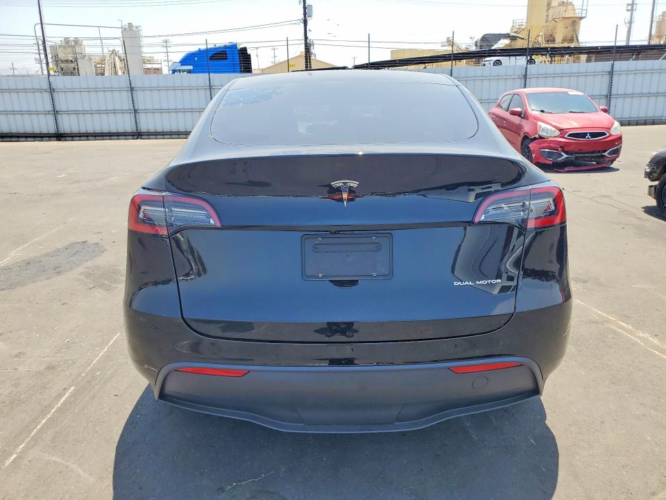 2022 Tesla VIN 7SAYGDEE6NF555153 COPART salvage auction — FRONT END, Ca - Salvage Certificate, sold $5,500 on 2026-07-27 (photo 6)